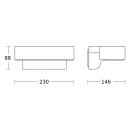 Steinel L 800 SC ANT 3000K Sensor-LED-Außenleuchte...