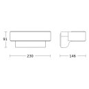 Steinel L 810 SC ANT 3000K Sensor-LED-Außenleuchte...