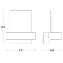 Steinel L 820 SC ANT 3000K Sensor-LED-Außenleuchte...