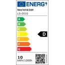 Steinel DL Vario Quat 035440 Sensor-LED-Außenleuchte S 4000K SI