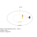 Steinel GL 65 3000K LED-Außenleuchte ohne Sensor anthrazit