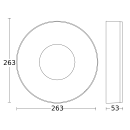 Steinel RS 200 SC ANT 3000K Sensor-LED-Innenleuchte