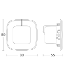 Steinel IR Quat SLIM 057510 Präsenzmelder XS-E DALI2...
