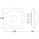 Steinel HF 360-2 UP WS KNX Präsenzmelder KNX