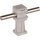 Dehn 204003 Leitungshalter DEHNsnap Kunststoff grau H 36mm f. Rd 8mm m. Gewinde M6