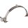 Dehn 204109 Dachleitungshalter verstellbar NIRO mit DEHNsnap H 16mm K-grau für Rd 8mm DLH DS 8 H16 FG180.280 GR V2A
