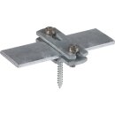 Dehn 286030 Flachbandhalter für Fl 30mm St/tZn mit...