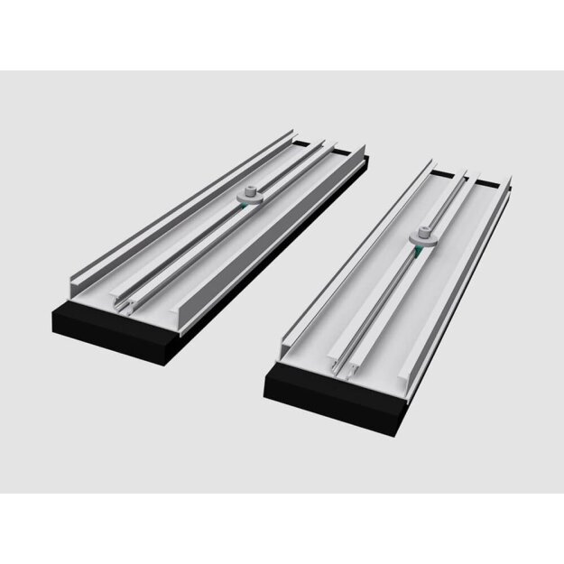 Schletter 159000-027 Betonblock-Beschwerungsset18, Alu