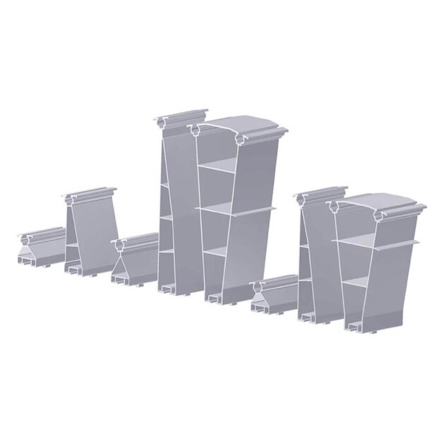 Schletter 163900-023 FixZ-10 Systemprofil 18 mitte 96mm mit Verbinder