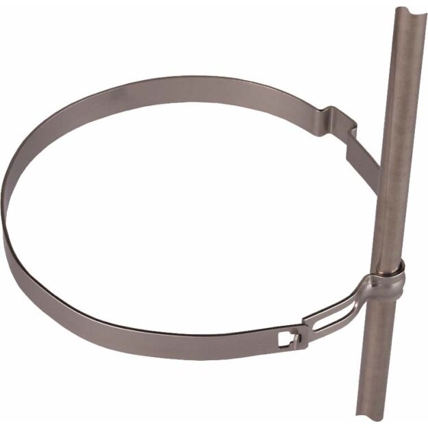 Dehn 200059 Leitungshalter für Rd 8mm NIRO für Regenfallrohre D 100mm LH 8 SB100 SCL V2A