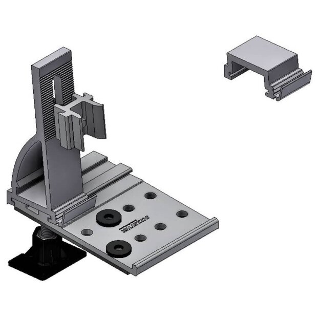 Schletter 103006-020 Alu-Tile Pro Dachhaken-Set