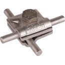 Dehn 390051 MV-Klemme Al für Rd 8-10mm mit...
