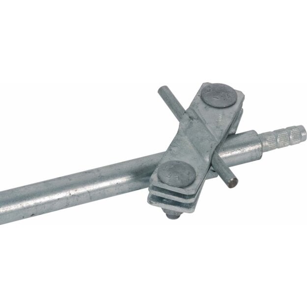 Dehn 620015 TE-Anschlussschelle St/tZn D 20mm für Rd 7-10mm Fl -40mm AS S TE 20 7.10 FL40 STTZN