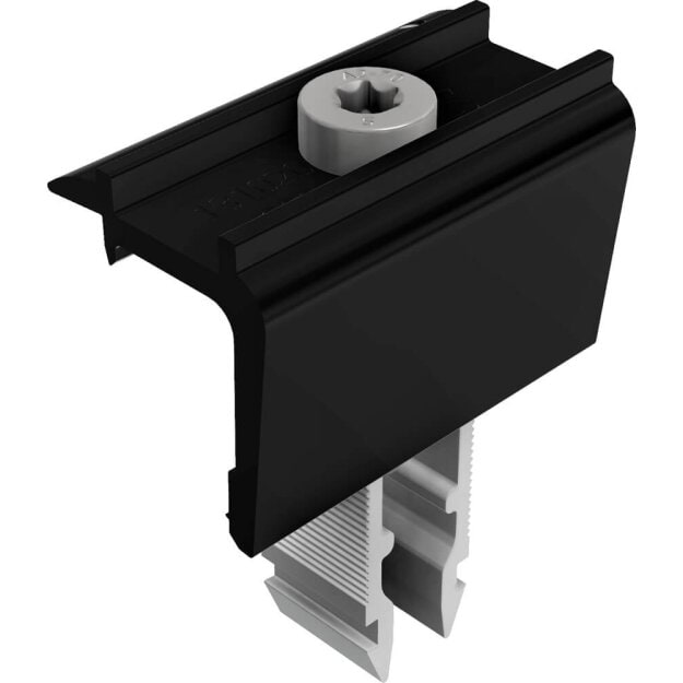 Schletter 131020-900 Endklemme RapidPro 30-47mm schwarz eloxiert