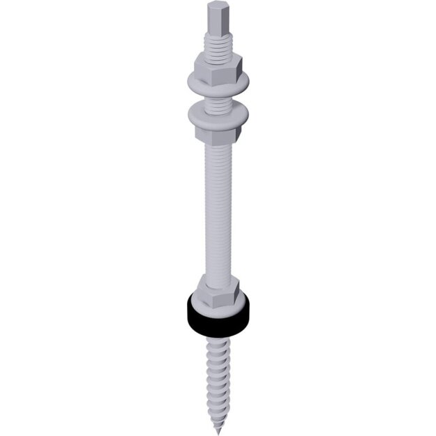 Schletter 110012-200 Stockschraubenset 12x200 montiert