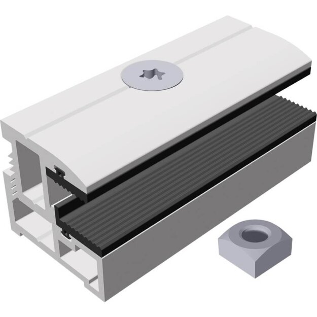 Schletter 132101-308 Endklemme Profi schmal 3-8mm Set