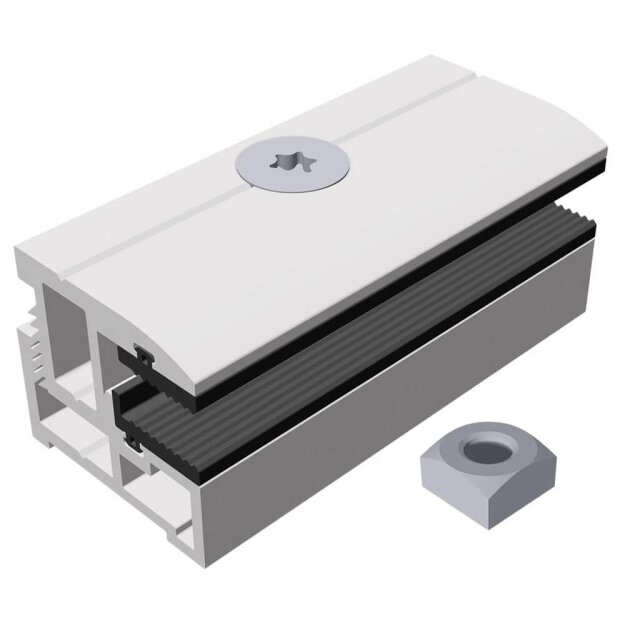 Schletter 132102-308 Endklemme Profi breit 3-8mm Set