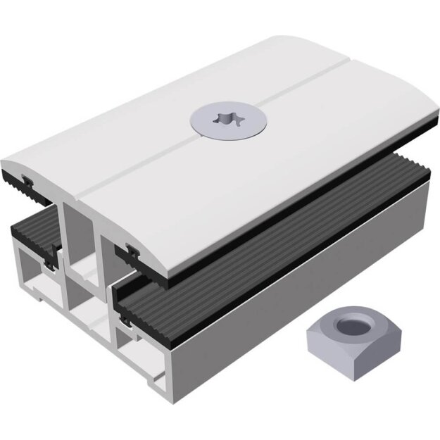 Schletter 132202-308 Mittelklemme Profi breit 3-8mm Set