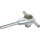 Dehn 310008 EST-Verbinder ZG für Rd 8mm mit Flachrundschraube ESTV 8 RG