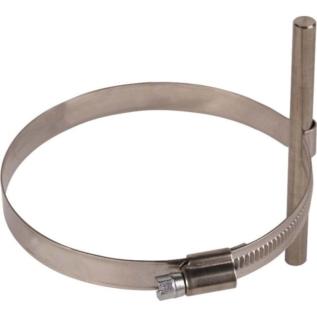 Dehn 200089 Leitungshalter für Rd 8mm NIRO für Regenfallrohre D 100-120mm LH 8 SB100.120 SCG V2A