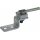 Dehn 363010 Endstück Z-Form St/tZn mit 3 Bohrungen D 11mm mit 1 KS-Verbinder ES ZF 2XB11 KSV 7.10 STTZN