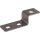 Dehn 390479 Endstück Z-Form m. 2 Vierkantlöcher D 11mm u. 1 Rundloch D 13mm NIRO