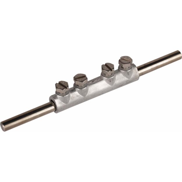 Dehn 385203 Verbindungsmuffe ZG für Rd 8mm mit 4 Schrauben M6x10mm VM 8 SKM6X10 ZG
