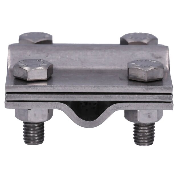 Dehn 319209 Kreuzstück NIRO (V4A) f. Rd 8-10/8-10mm Rd 8-10/Fl 30mm-Fl 30/30mm m. Zwischenpl