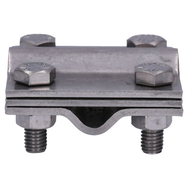 Dehn 319209 Kreuzstück NIRO (V4A) für Rd 8-10/8-10mm Rd 8-10/Fl 30mm-Fl 30/30mm mit Zwischenplatte KS 8.10 8.10 FL30 ZP V4A