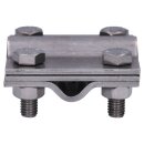 Dehn 319209 Kreuzstück NIRO (V4A) f. Rd 8-10/8-10mm Rd 8-10/Fl 30mm-Fl 30/30mm m. Zwischenpl