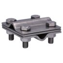 Dehn 319209 Kreuzstück NIRO (V4A) für Rd 8-10/8-10mm Rd 8-10/Fl 30mm-Fl 30/30mm mit Zwischenplatte KS 8.10 8.10 FL30 ZP V4A