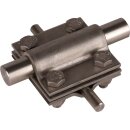 Dehn 319219 Kreuzstück NIRO (V4A) f. Rd 8-10/16mm Rd...