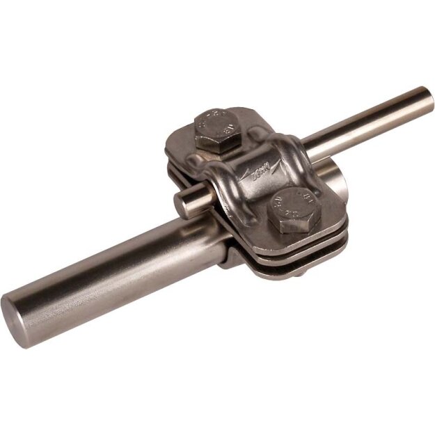 Dehn 459119 UNI-Trennklemme NIRO für Rd 8-10/16mm mit Zwischenplatte atte UTK 8.10 16 ZP V2A