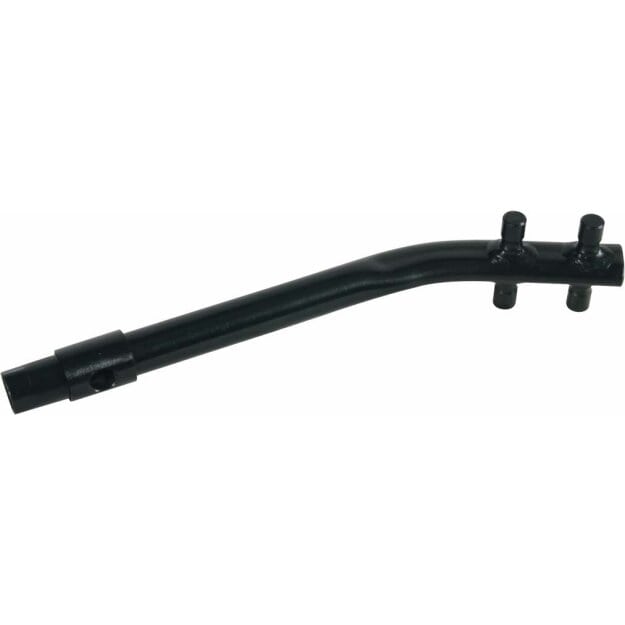 Dehn 595000 Richteisen gekröpft St/brüniert für Rd 8-10mm mit Steckschlüssel SW13 RE GK 8.10 SW13 STBRUE
