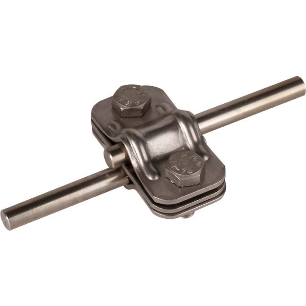 Dehn 459129 UNI-Trennklemme NIRO m. Zwischenplatte f. 2 x Rd 8-10mm