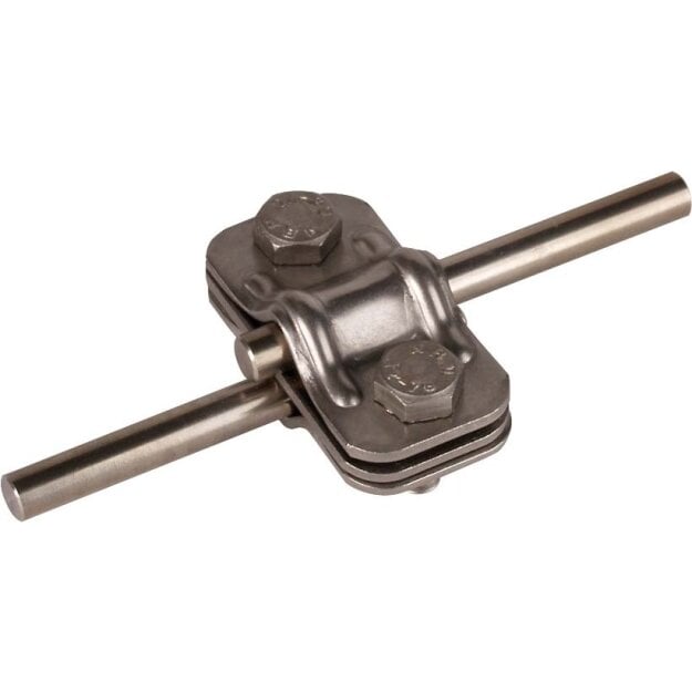 Dehn 459129 UNI-Trennklemme NIRO mit Zwischenplatte atte für 2 x Rd 8-10mm UTK 8.10 8.10 ZP V2A