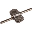 Dehn 459129 UNI-Trennklemme NIRO mit Zwischenplatte atte...