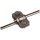 Dehn 459129 UNI-Trennklemme NIRO m. Zwischenplatte f. 2 x Rd 8-10mm