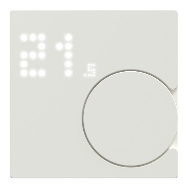 Merten MEG5779-0319 Connected Raumtemperaturregler-Modul Polarweiß glänzend System M / ZB