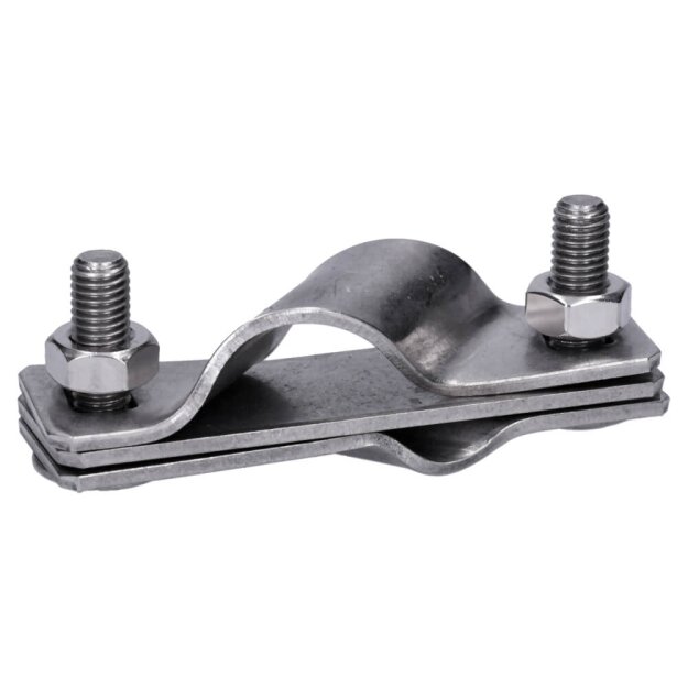 Dehn 620915 TE-Anschlussschelle NIRO (V4A) D 20mm f. Rd 7-10mm Fl -40mm