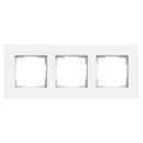 Gira 0213407 Abdeckrahmen 3-fach Gira Esprit Aluminium...
