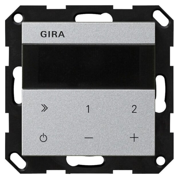 Gira 232026 UP-Radio IP System 55 Farbe Alu