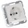 Gira 417003 SCHUKO-Steckdose LED-Leuchte + Shutter System 55 Reinweiß glänzend