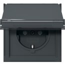 Gira 441067 SCHUKO-Steckdose mit Klappdeckel mit...