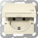Gira 441401 SCHUKO-Steckdose mit Klappdeckel mit Shutter...