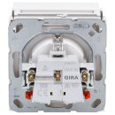 Gira 445466 SCHUKO-Steckdose mit Klappdeckel Gira TX_44 Reinweiß glänzend
