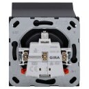 Gira 445467 SCHUKO-Steckdose mit Klappdeckel Gira TX_44 Anthrazit