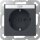 Gira 445728 SCHUKO-Steckdose mit Beschriftungsfeld EDV System 55 Anthrazit
