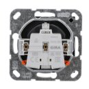 Gira 446628 SCHUKO-Steckdose ohne Befestigungskrallen System 55 Anthrazit
