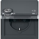 Gira 446767 SCHUKO-Steckdose mit Klappdeckel Schloss...